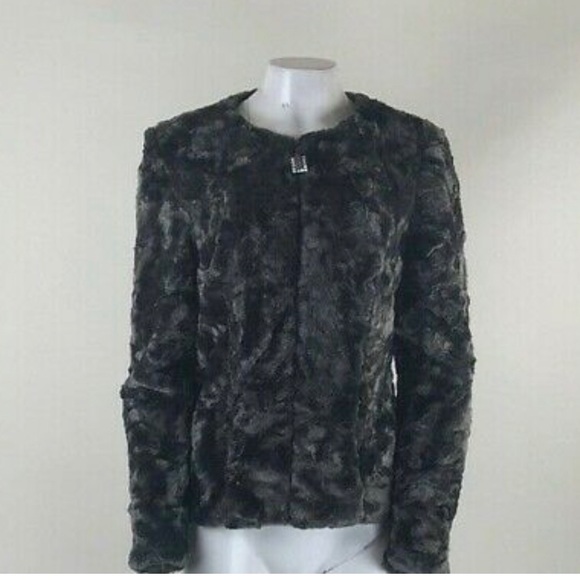 Joseph Ribkoff Jackets & Blazers - Joseph Ribkoff Faux Fur Jacket